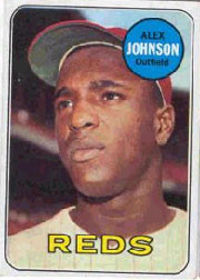 1969 Topps Baseball Cards      280     Alex Johnson